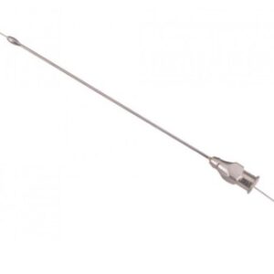 Mehrzweckkanüle. zur Sprache. gewickelt mit Olive 1,0 x 80 mm, gerade